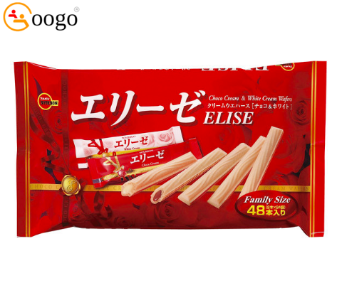 Elise choco cream & White cream wafers, 144 g (40 pack)